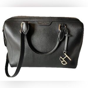 Henri Bendel Black Satchel